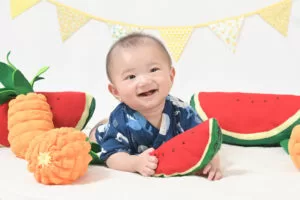 7月～8月のシーズンモチーフは「ひまわり・スイカ・パイナップル」です！