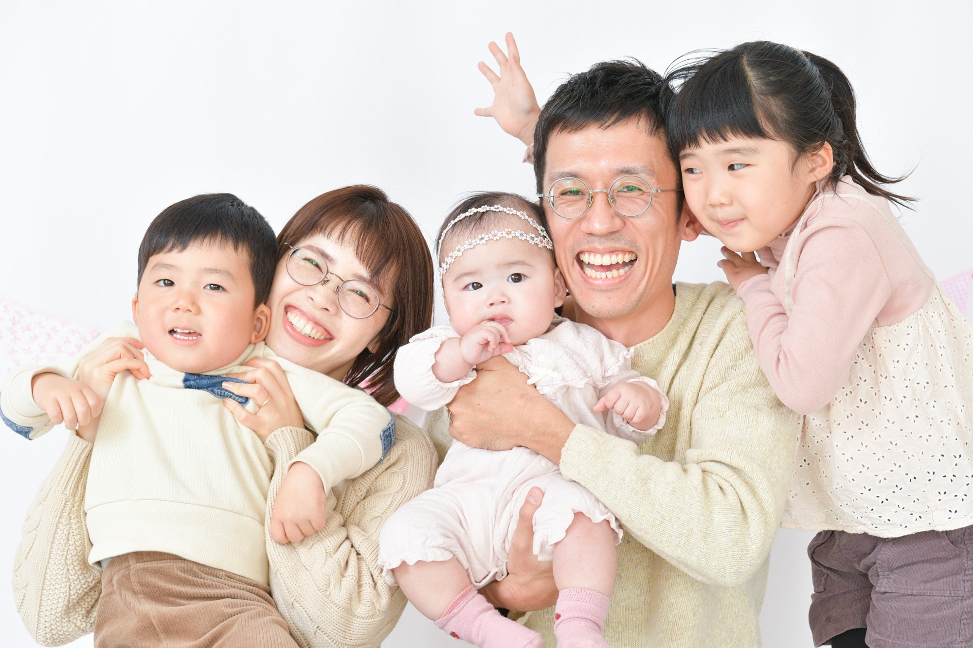 家族みんなで楽しむ撮影会
