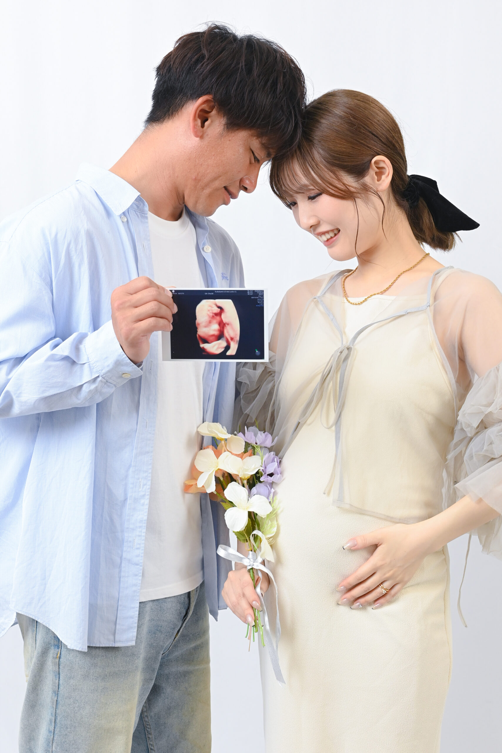 マタニティ撮影ポーズ